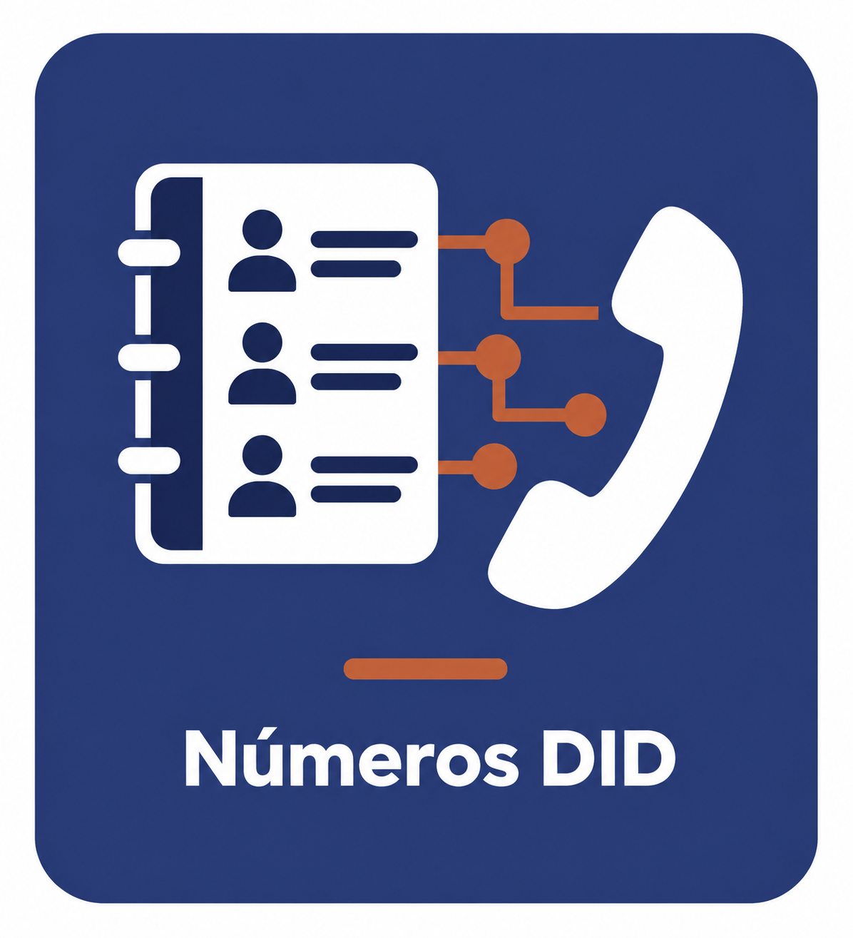 Teléfono SIP para la numeración empresarial DILICOM